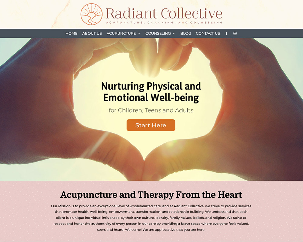 Radiant Collective website