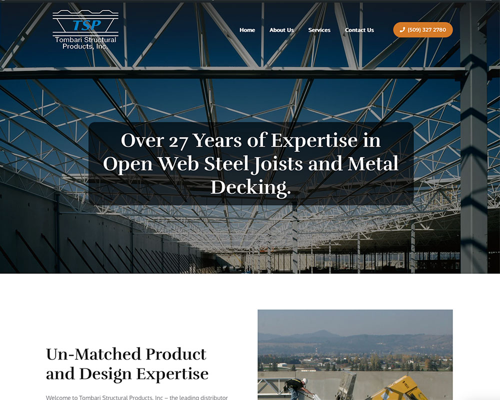 Tombari Structural Products website